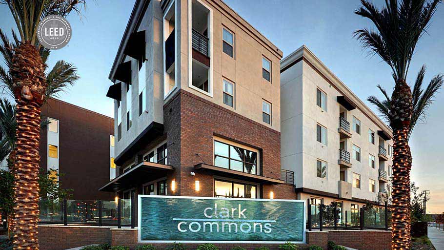 Jamboree Clark Commons affordable housing in Buena Park CA.

