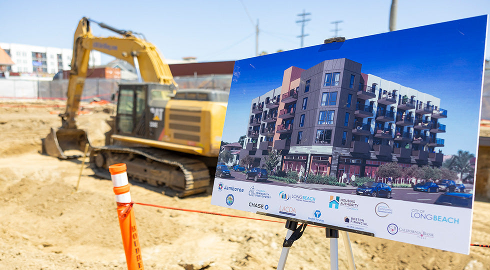 Long Beach and Jamboree Break Ground on New Permanent Supportive Housi